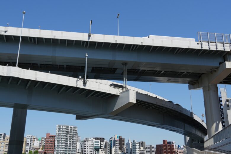 高速道路のジャンクション